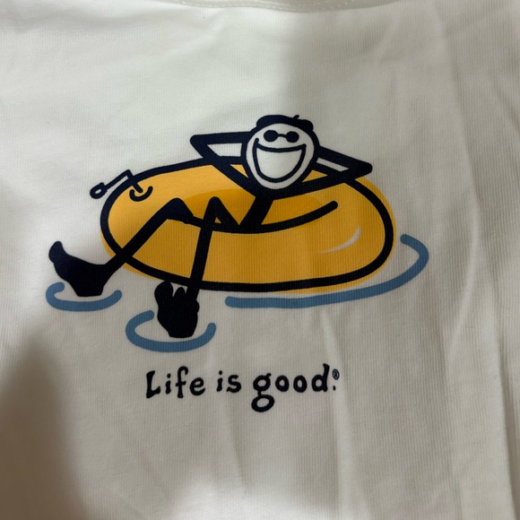 Life is Good Crusher Tee Shirt - Picture 3 of 3